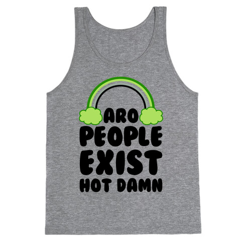 Aro People Exist Hot Damn Tank Top