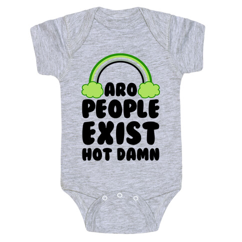 Aro People Exist Hot Damn Baby One-Piece