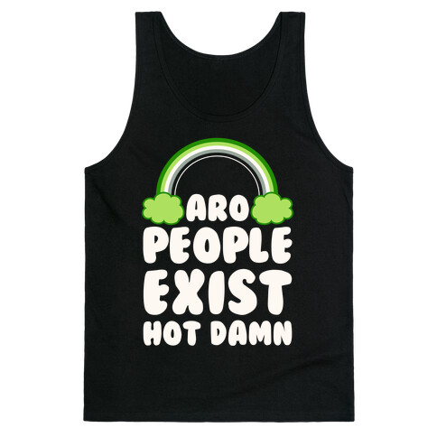 Aro People Exist Hot Damn Tank Top