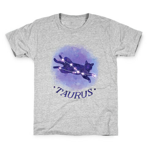 Cat Zodiac: Taurus Kids T-Shirt