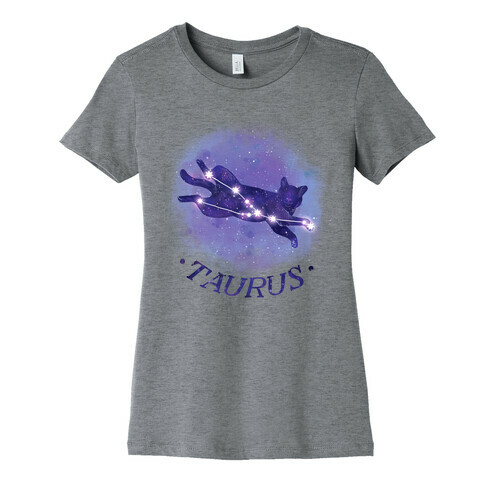 Cat Zodiac: Taurus Womens T-Shirt