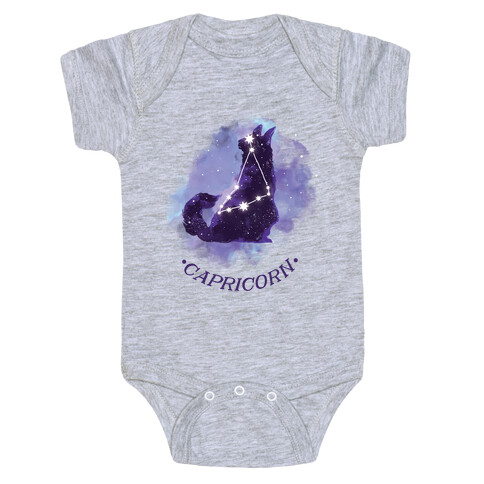 Cat Zodiac: Capricorn Baby One-Piece