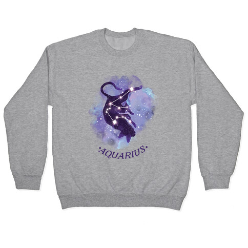 Cat Zodiac: Aquarius Pullover