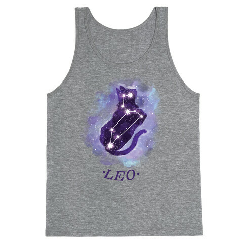 Cat Zodiac: Leo Tank Top