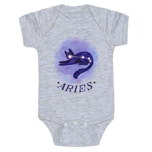 Cat Zodiac: Aries Baby One-Piece