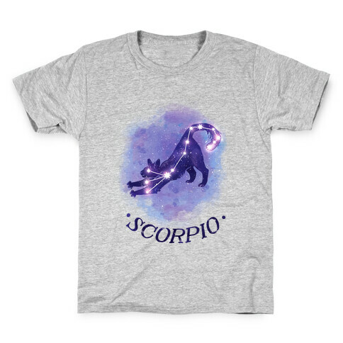Cat Zodiac: Scorpio Kids T-Shirt