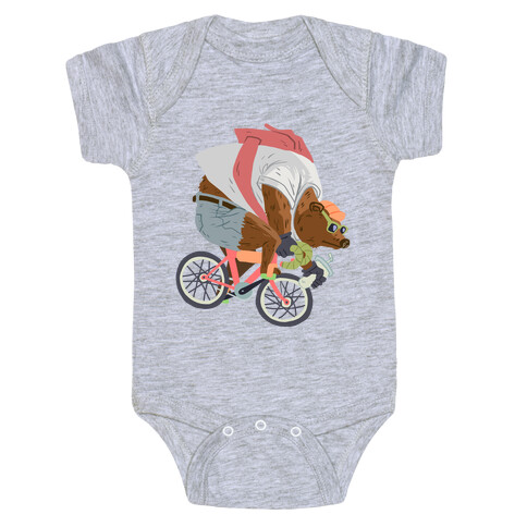 Fixed Gear Bear Baby One-Piece