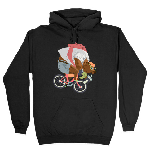 Fixed Gear Bear Hooded Sweatshirt