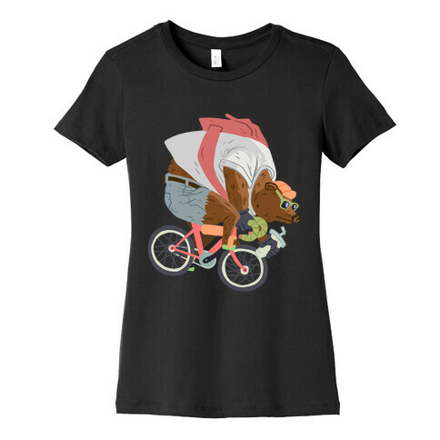 Fixed Gear Bear Womens T-Shirt