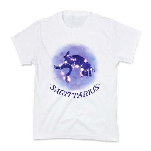 Cat Zodiac: Sagittarius Kids T-Shirt