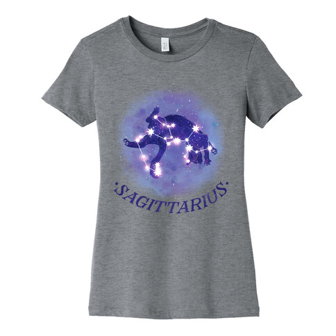 Cat Zodiac: Sagittarius Womens T-Shirt