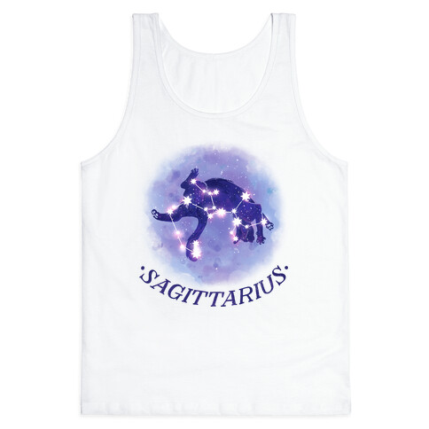Cat Zodiac: Sagittarius Tank Top