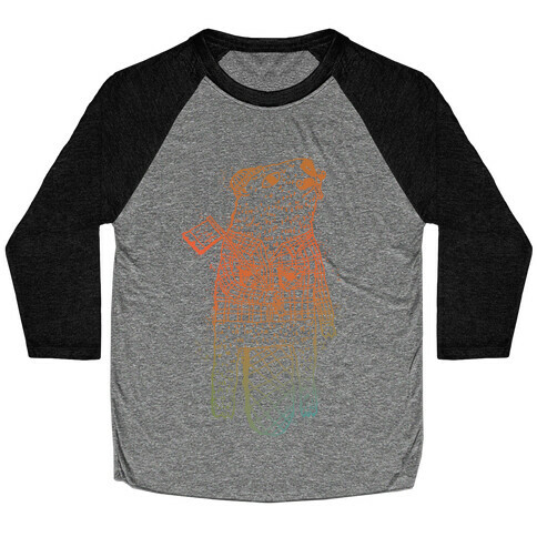 Beaver Lumberjack Baseball Tee