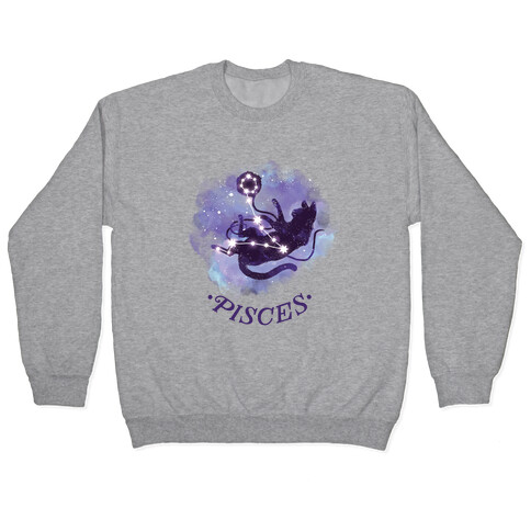 Cat Zodiac: Pisces Pullover