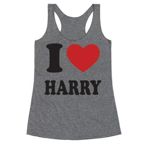 I Love Harry Racerback Tank Top