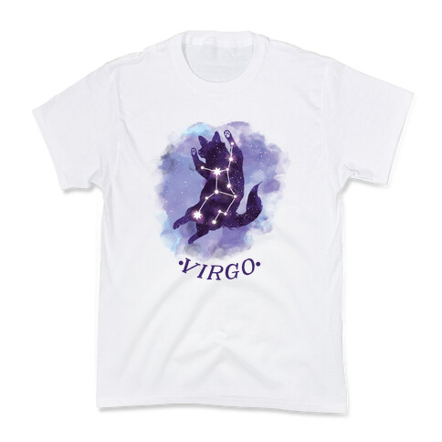 Cat Zodiac: Virgo Kids T-Shirt