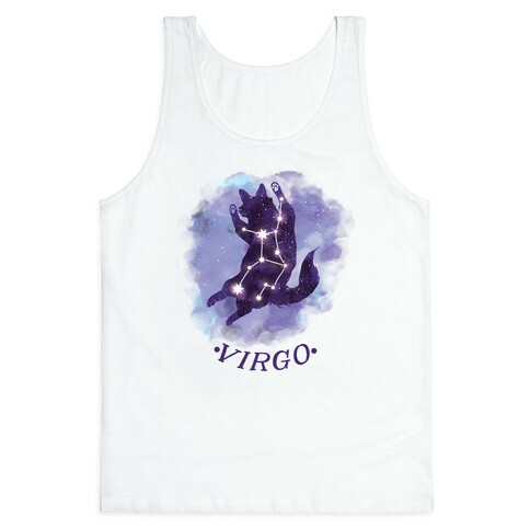 Cat Zodiac: Virgo Tank Top