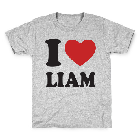 I Love Liam  Kids T-Shirt