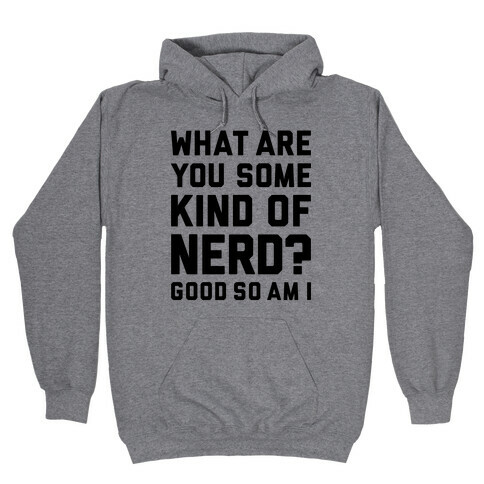 What Are You Some Kind Of Nerd? Hooded Sweatshirt