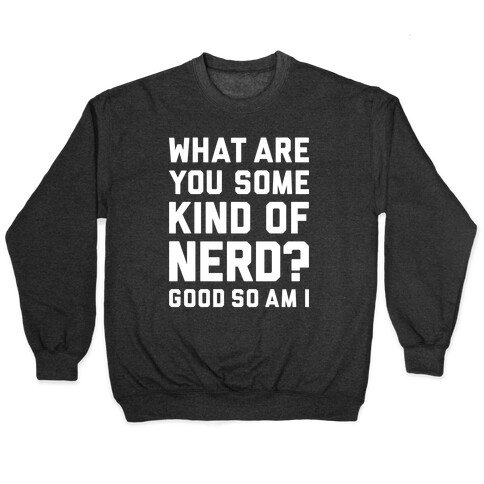 What Are You Some Kind Of Nerd? Pullover