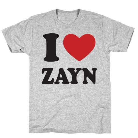 I Love Zayn T-Shirt