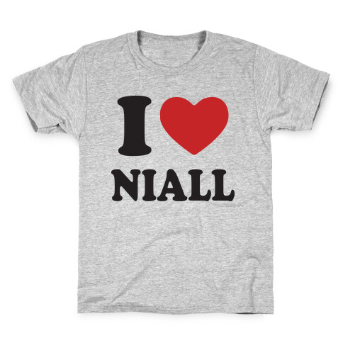 I Love Niall Kids T-Shirt