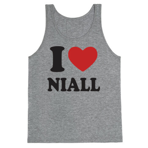 I Love Niall Tank Top