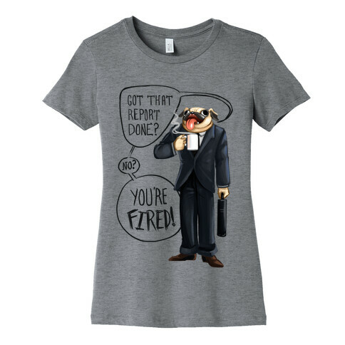 Professional Pug Womens T-Shirt