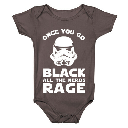 Once You Go Black the Nerds Rage Baby One-Piece