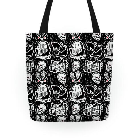 RIP Gender Pattern Tote