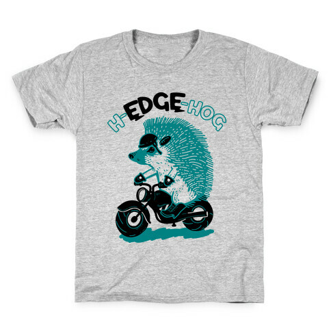 h-EDGE-hog Kids T-Shirt