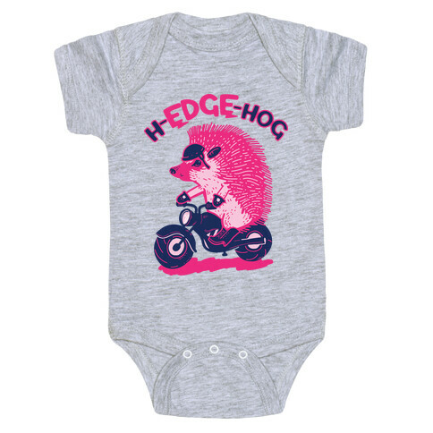 h-EDGE-hog Baby One-Piece