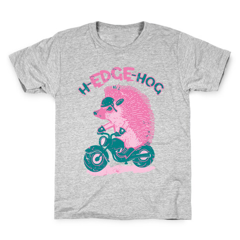 h-EDGE-hog Kids T-Shirt