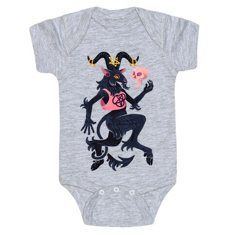 Goth Goat Baby One-Piece