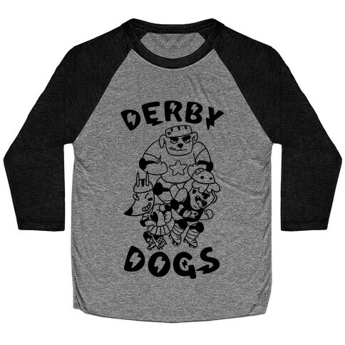 Derby Dogs Baseball Tee