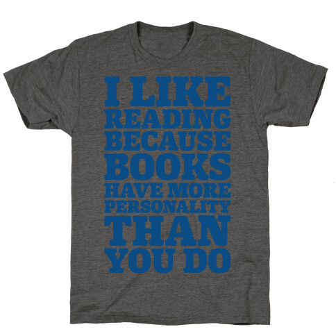 I Like Reading T-Shirt