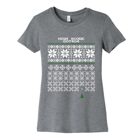 Christmas Invaders Womens T-Shirt
