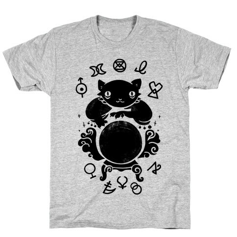 Lucky Tarot Cat #13 T-Shirt