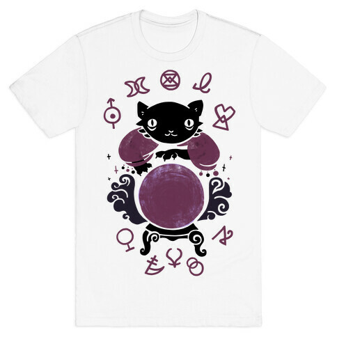 Lucky Tarot Cat #13 T-Shirt