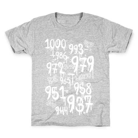 1000 Minus 7 Kids T-Shirt