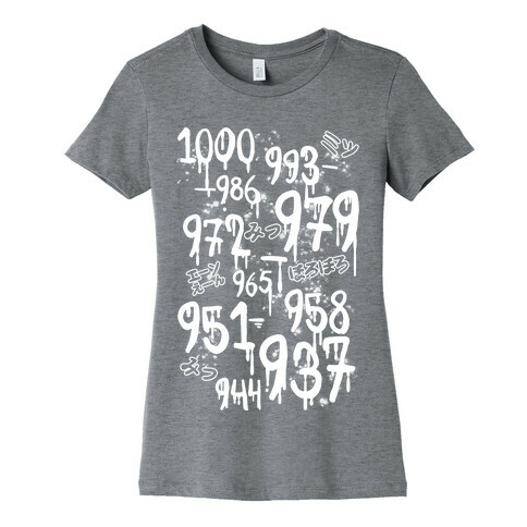 1000 Minus 7 Womens T-Shirt