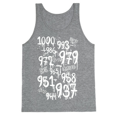 1000 Minus 7 Tank Top