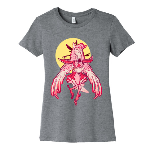 Magical Owl Girl Womens T-Shirt