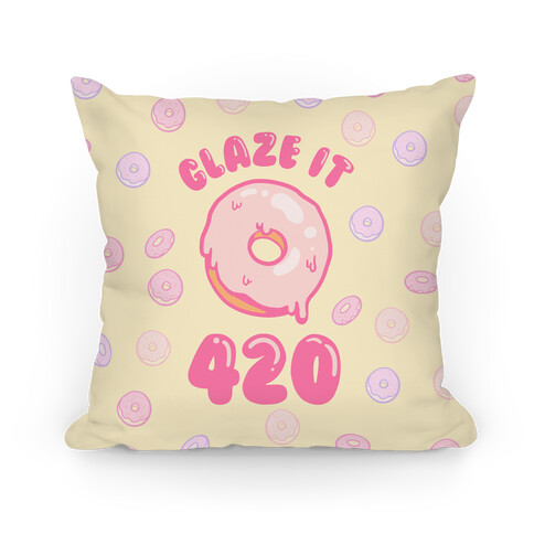 Glaze It 420 Donut Pillow