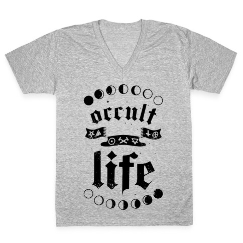 Occult Life V-Neck Tee Shirt