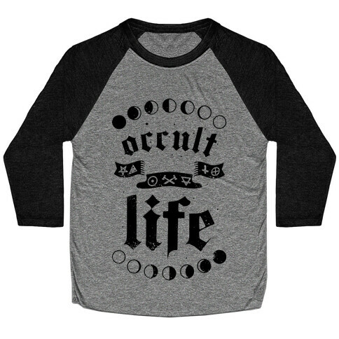 Occult Life Baseball Tee