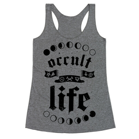 Occult Life Racerback Tank Top