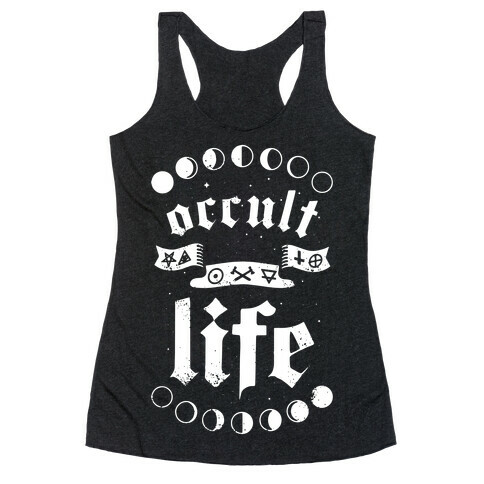 Occult Life Racerback Tank Top