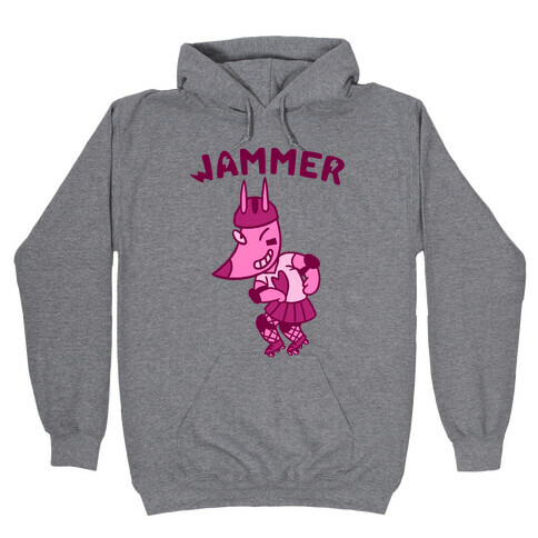 Jammer (Roller Derby) Hooded Sweatshirt