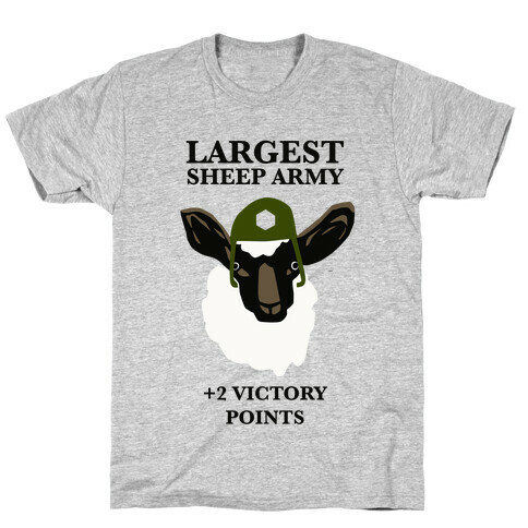 Largest Sheep Army T-Shirt